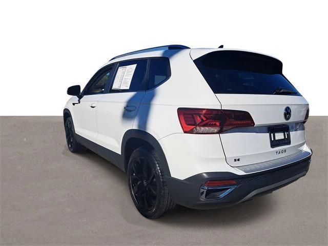used 2023 Volkswagen Taos car, priced at $19,799