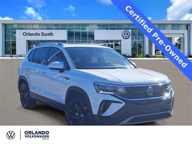 used 2023 Volkswagen Taos car, priced at $19,799