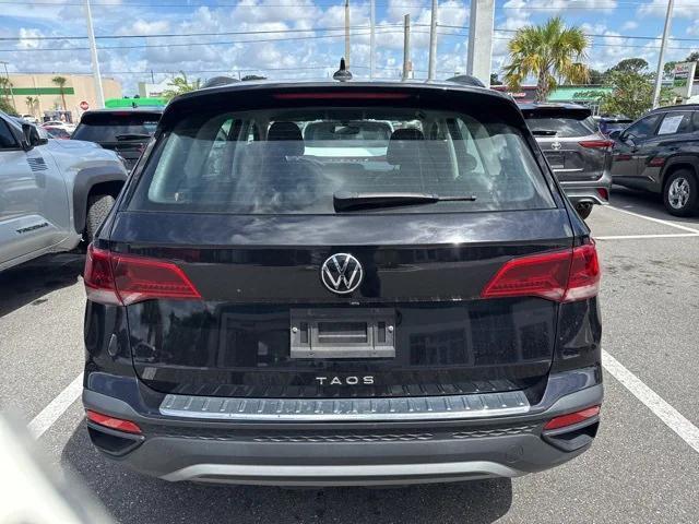 used 2023 Volkswagen Taos car, priced at $17,499