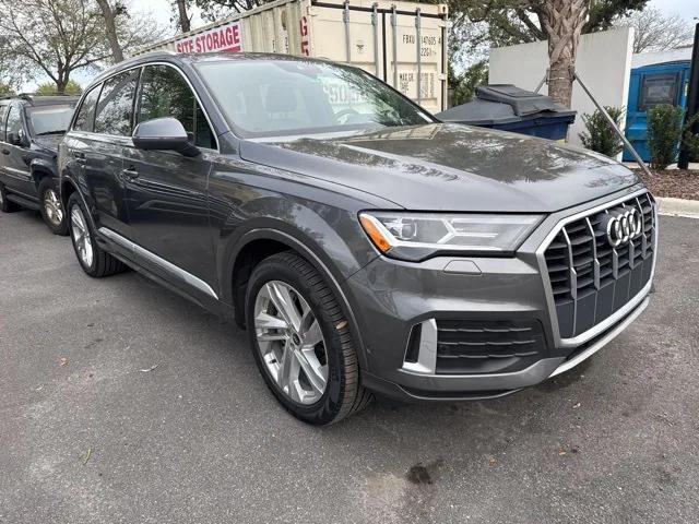 used 2021 Audi Q7 car, priced at $31,999