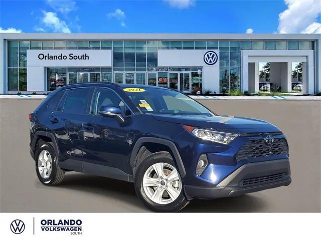 used 2021 Toyota RAV4 car, priced at $25,488