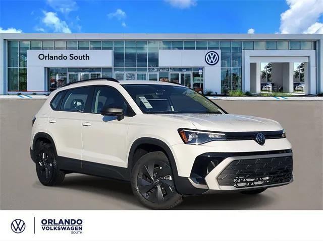 new 2025 Volkswagen Taos car, priced at $24,364