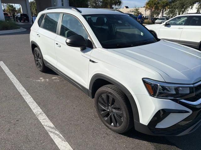 used 2024 Volkswagen Taos car, priced at $19,499