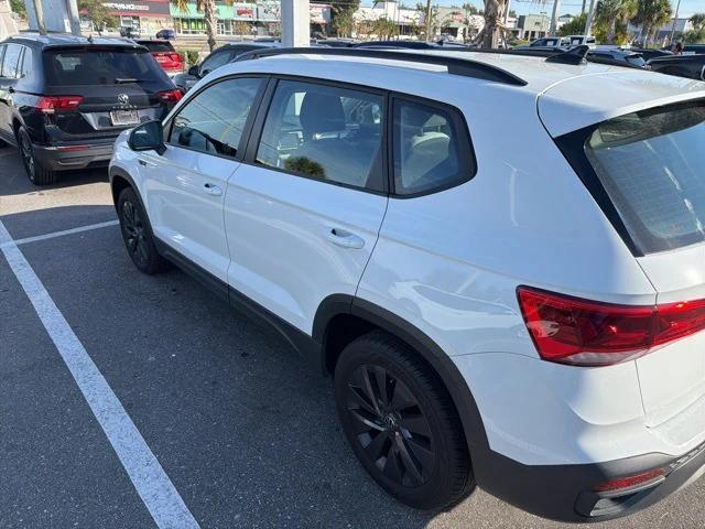 used 2024 Volkswagen Taos car, priced at $19,499