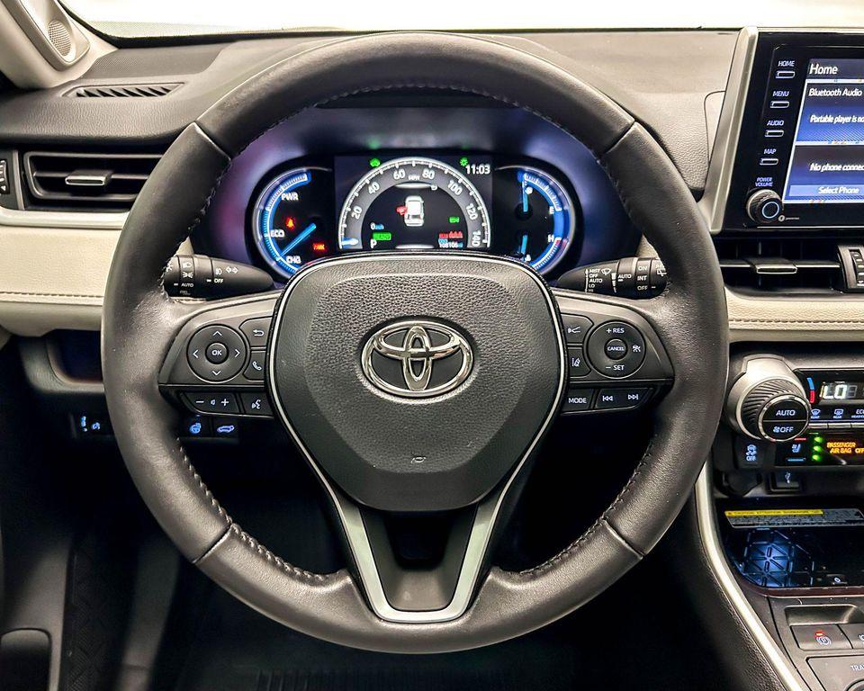 used 2021 Toyota RAV4 Hybrid car, priced at $27,588