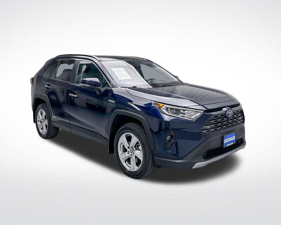 used 2021 Toyota RAV4 Hybrid car, priced at $27,588
