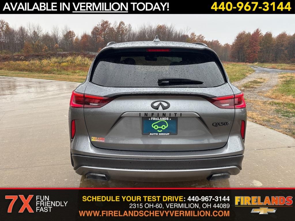 used 2024 INFINITI QX50 car, priced at $36,000