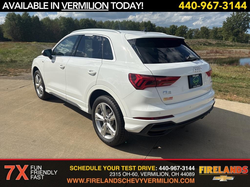 used 2024 Audi Q3 car, priced at $38,000