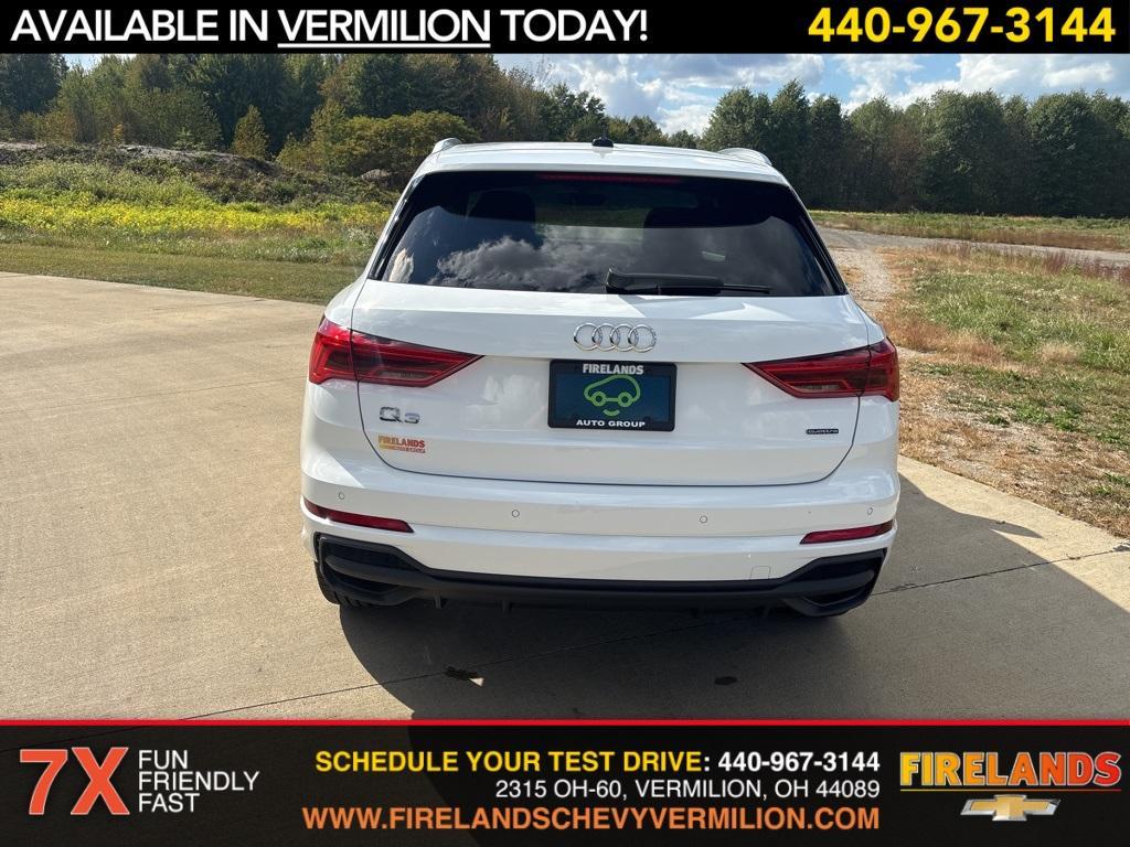 used 2024 Audi Q3 car, priced at $38,000