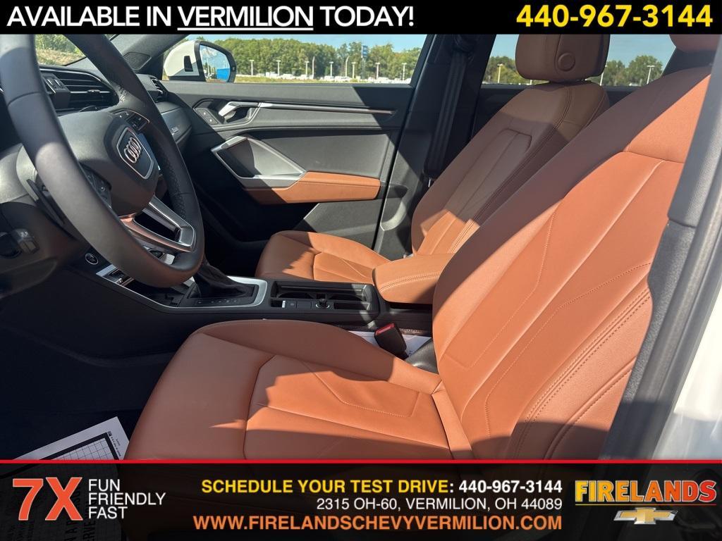 used 2024 Audi Q3 car, priced at $38,000