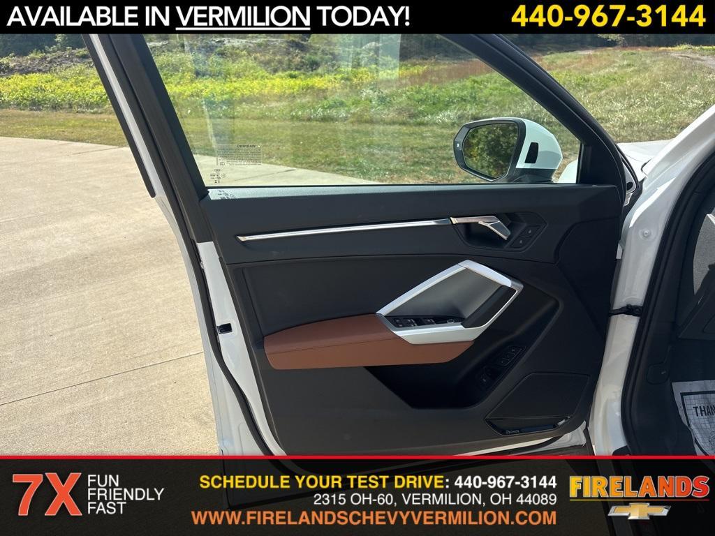 used 2024 Audi Q3 car, priced at $38,000