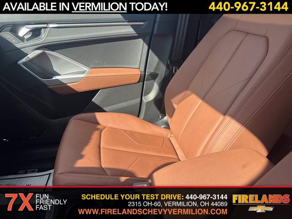 used 2024 Audi Q3 car, priced at $38,000