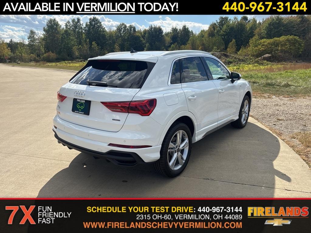 used 2024 Audi Q3 car, priced at $38,000