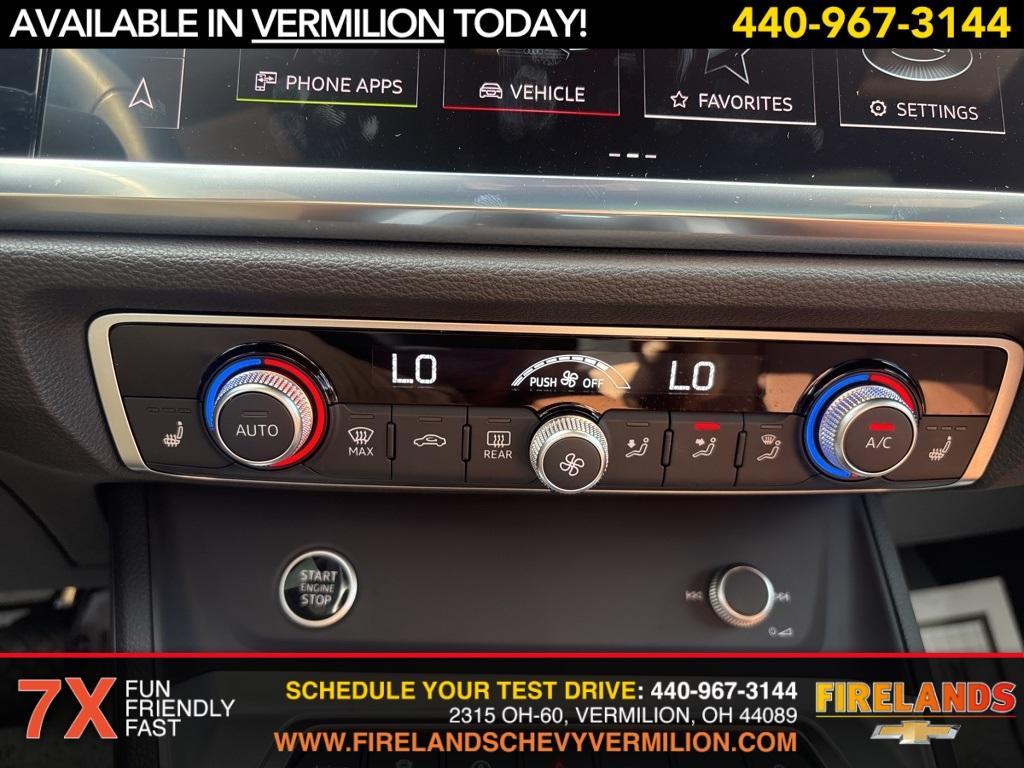 used 2024 Audi Q3 car, priced at $38,000
