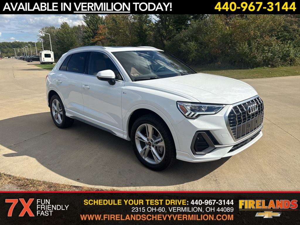 used 2024 Audi Q3 car, priced at $38,000