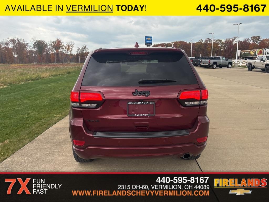 used 2022 Jeep Grand Cherokee WK car, priced at $17,500