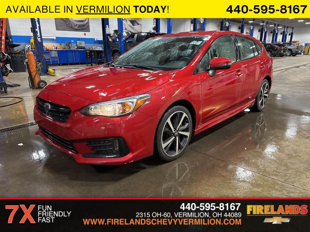 used 2023 Subaru Impreza car, priced at $24,000