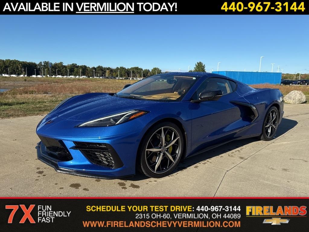 used 2022 Chevrolet Corvette car, priced at $65,750