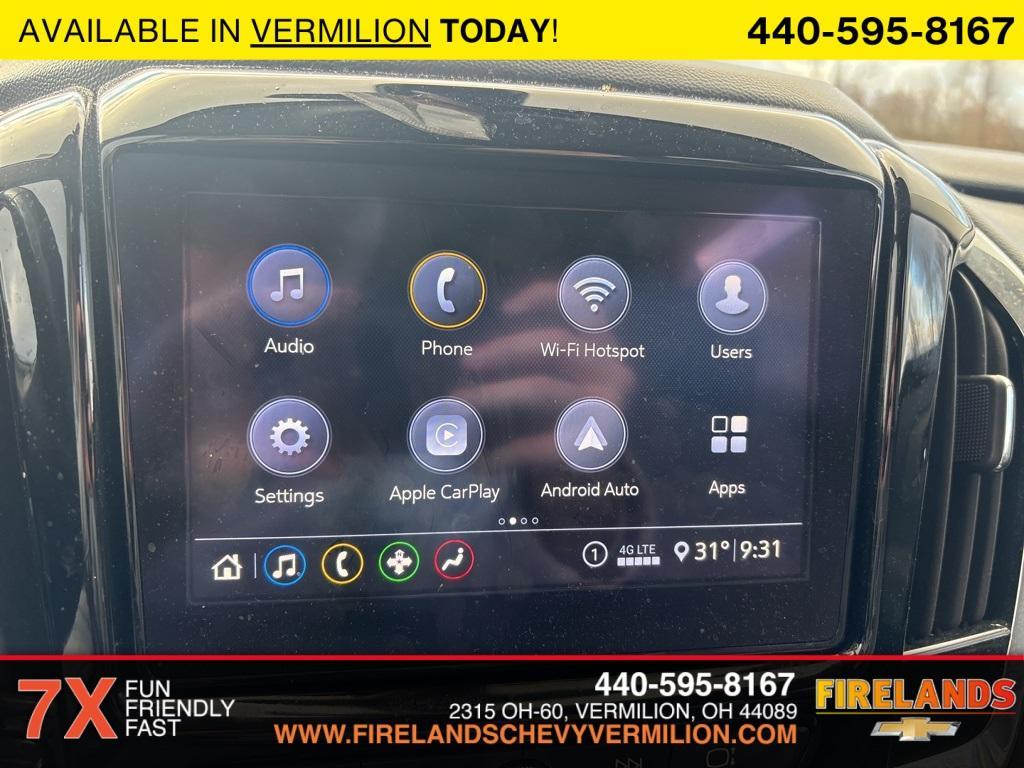 used 2020 Chevrolet Traverse car, priced at $23,500