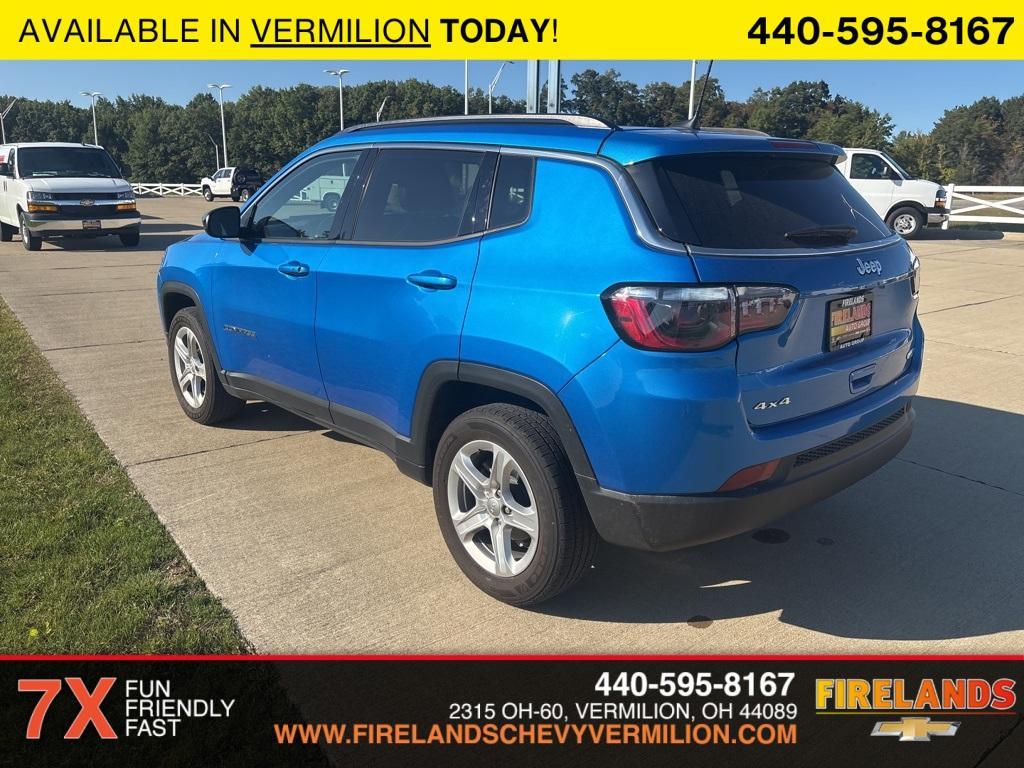 used 2023 Jeep Compass car, priced at $20,750