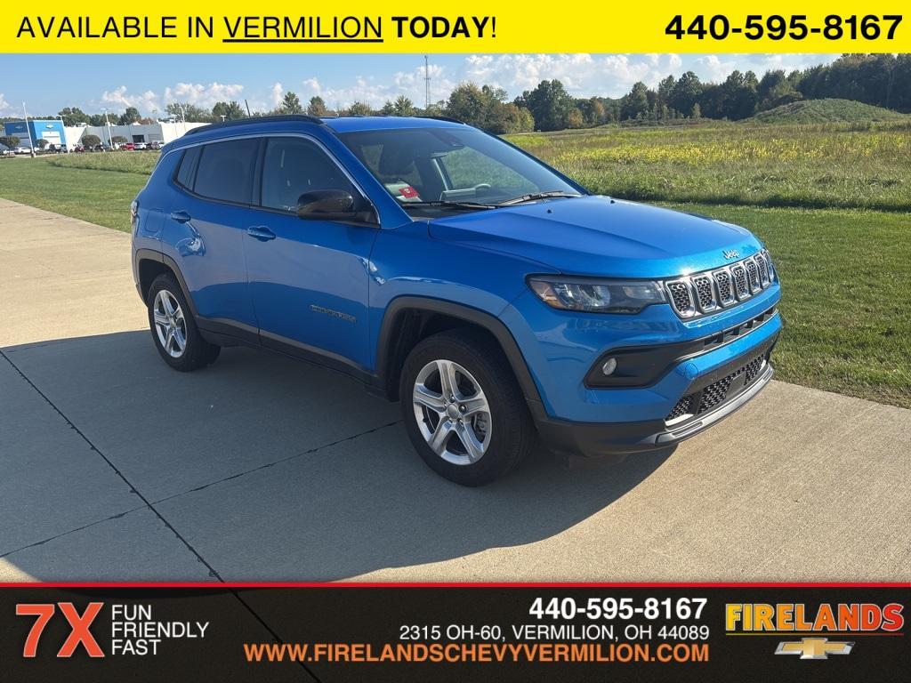 used 2023 Jeep Compass car, priced at $20,750