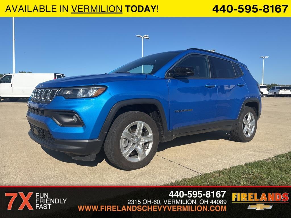 used 2023 Jeep Compass car, priced at $20,750
