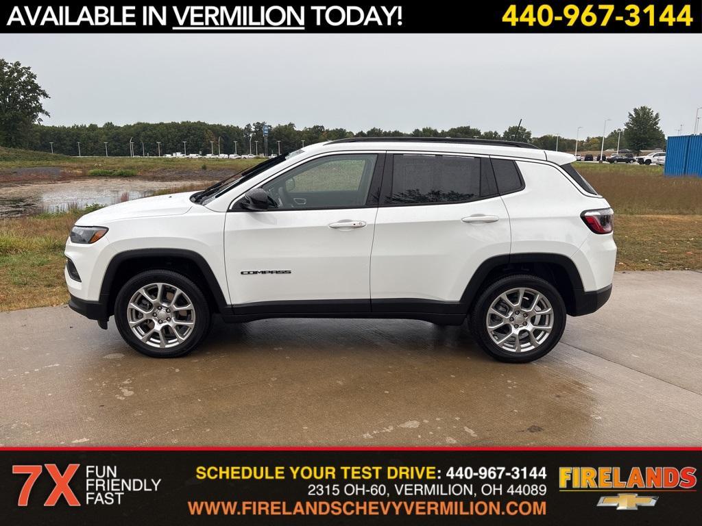 used 2023 Jeep Compass car, priced at $23,500