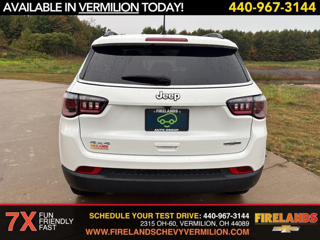 used 2023 Jeep Compass car, priced at $23,500