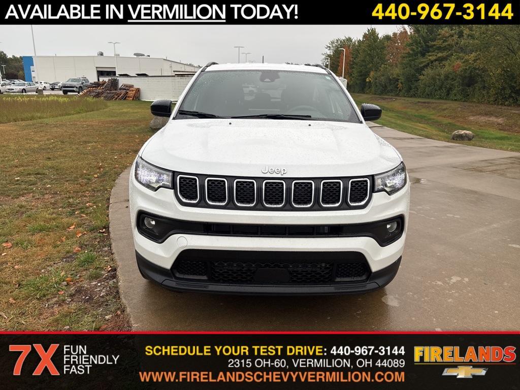 used 2023 Jeep Compass car, priced at $23,500
