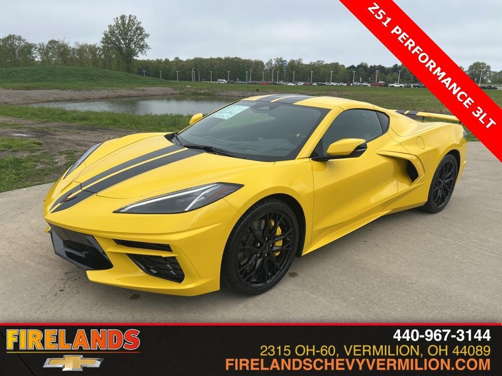 new 2025 Chevrolet Corvette car, priced at $96,049