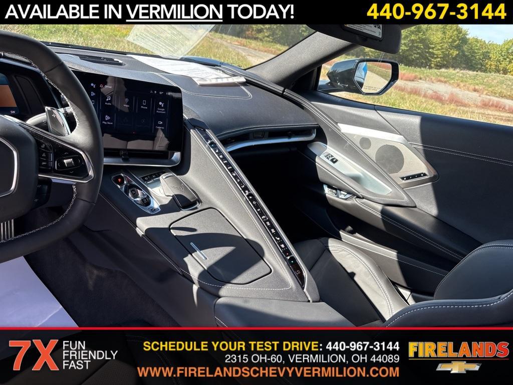 used 2024 Chevrolet Corvette car, priced at $69,750