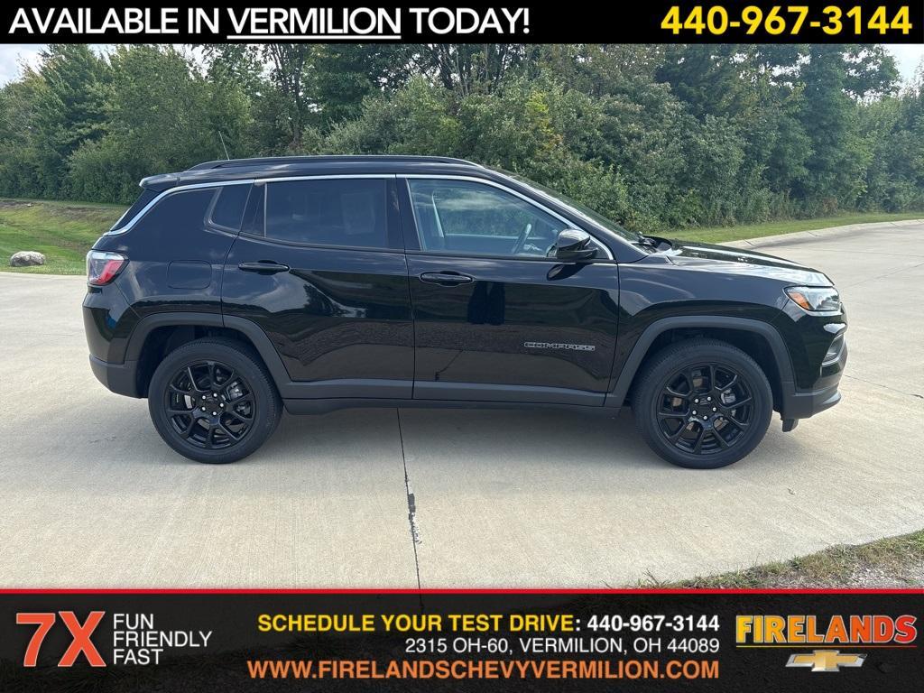 used 2022 Jeep Compass car, priced at $21,500