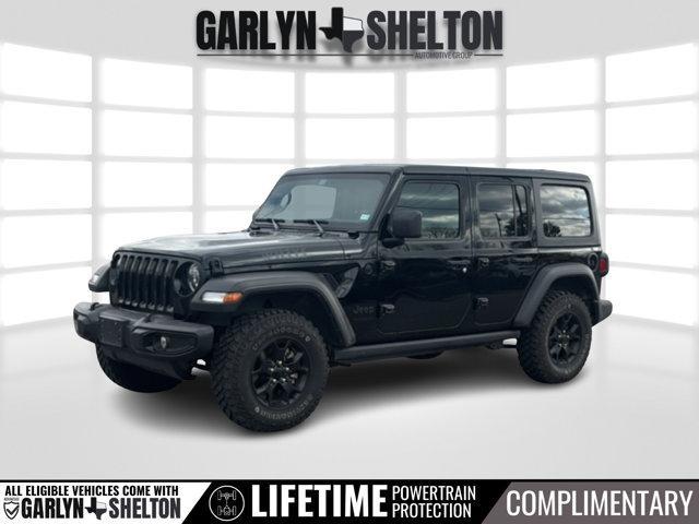 used 2021 Jeep Wrangler Unlimited car, priced at $33,799