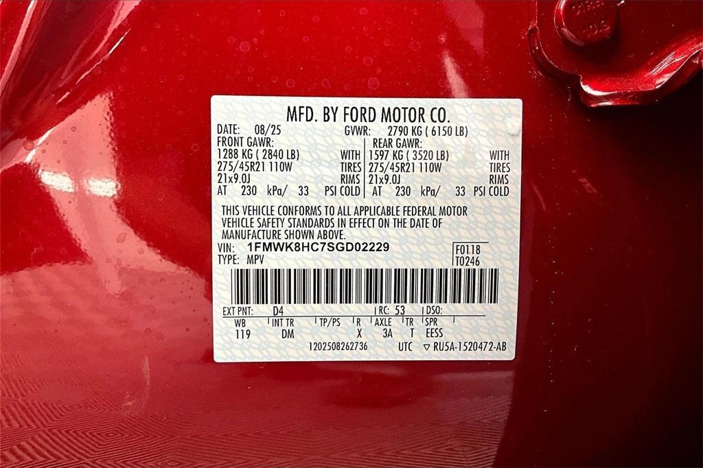 new 2025 Ford Explorer car, priced at $59,353