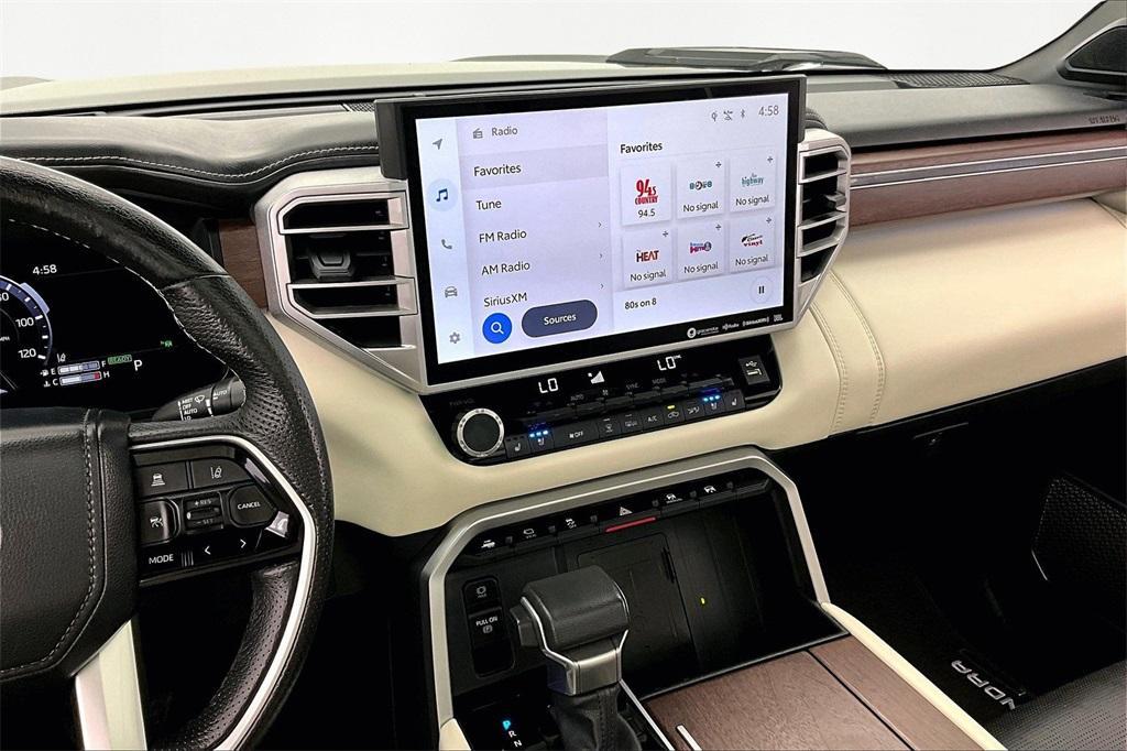 used 2022 Toyota Tundra Hybrid car, priced at $44,900