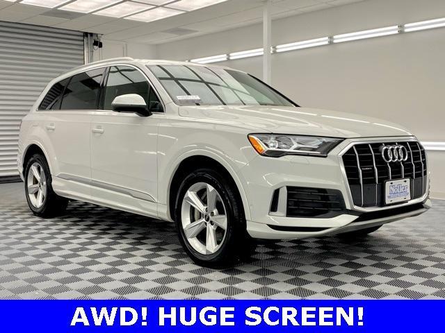 used 2021 Audi Q7 car, priced at $35,989