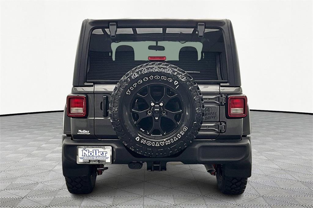 used 2023 Jeep Wrangler car, priced at $31,500