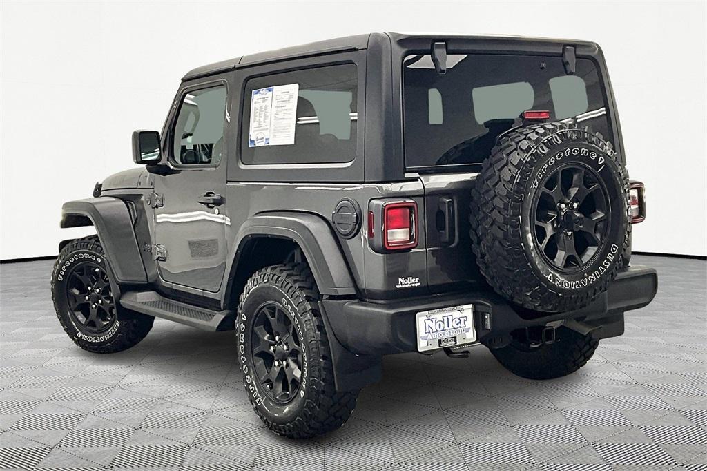 used 2023 Jeep Wrangler car, priced at $31,500