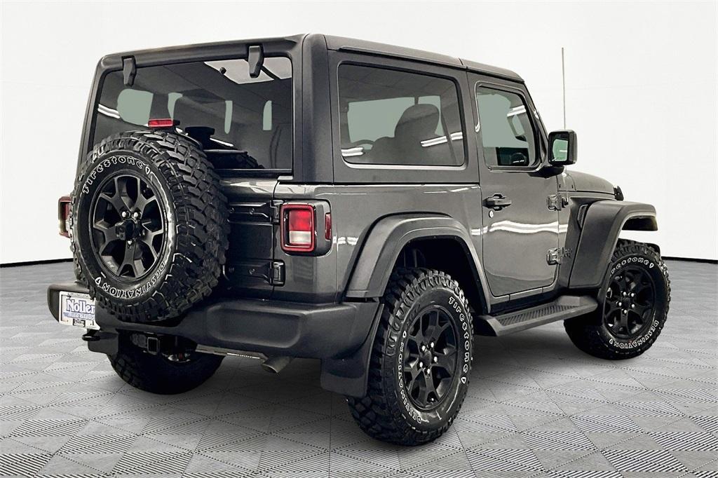 used 2023 Jeep Wrangler car, priced at $31,500