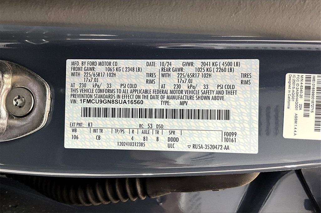 new 2025 Ford Escape car, priced at $29,501