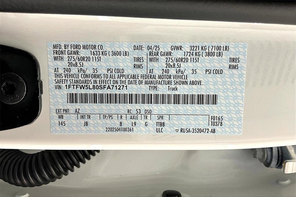 new 2025 Ford F-150 car, priced at $66,506