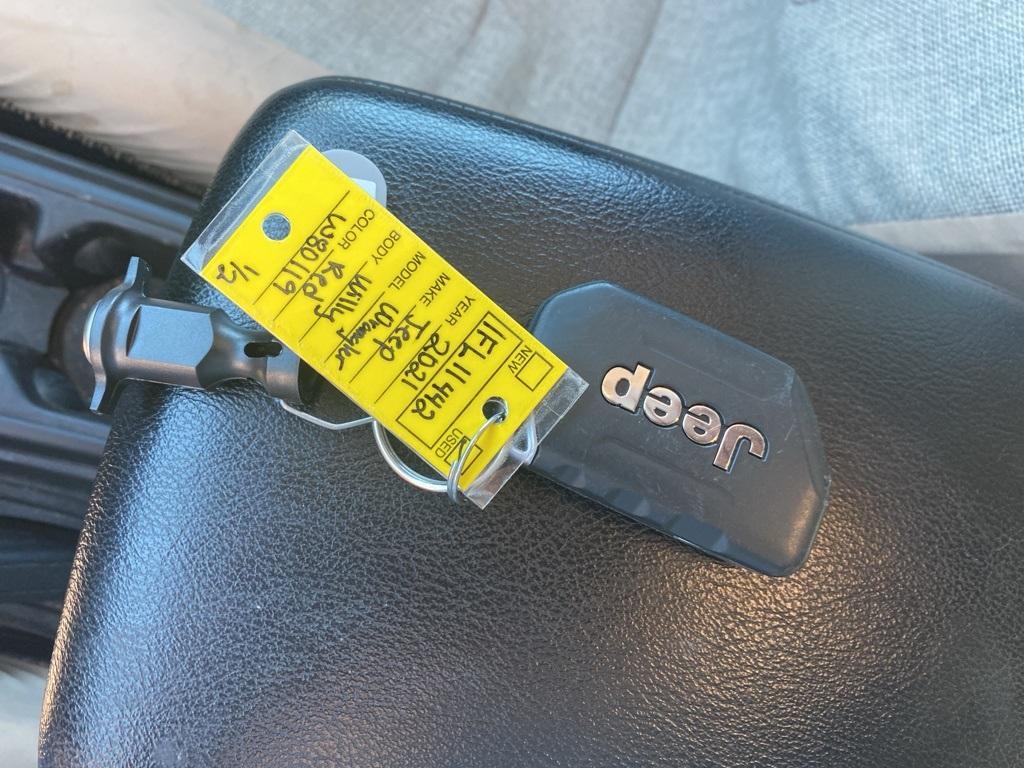 used 2021 Jeep Wrangler Unlimited car, priced at $32,157