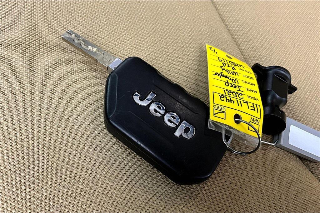 used 2021 Jeep Wrangler Unlimited car, priced at $31,300