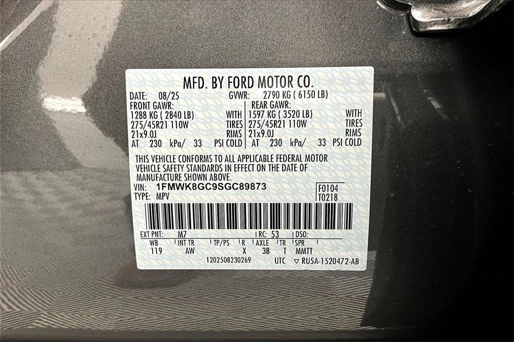 new 2025 Ford Explorer car, priced at $57,165