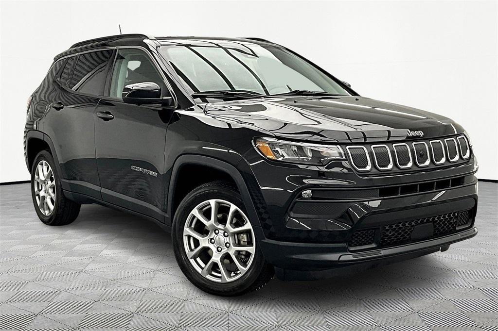 used 2022 Jeep Compass car, priced at $22,072