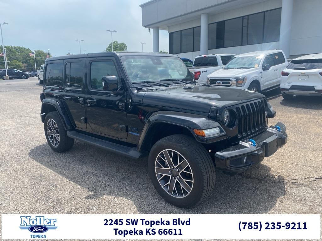 used 2022 Jeep Wrangler Unlimited 4xe car, priced at $36,700