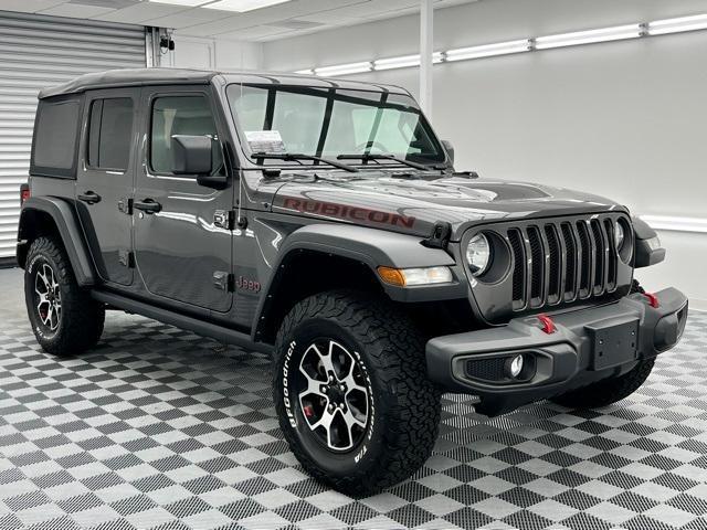 used 2021 Jeep Wrangler Unlimited car, priced at $38,787