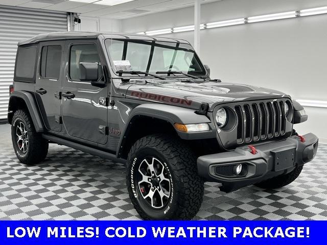 used 2021 Jeep Wrangler Unlimited car, priced at $37,630