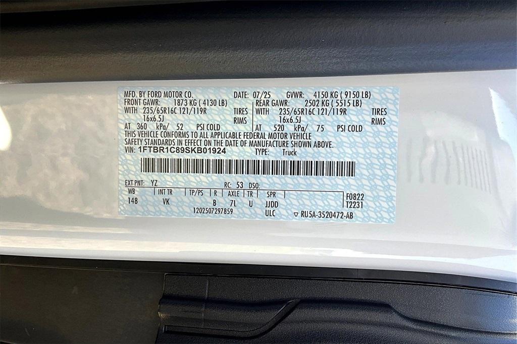 new 2025 Ford Transit-250 car, priced at $52,320