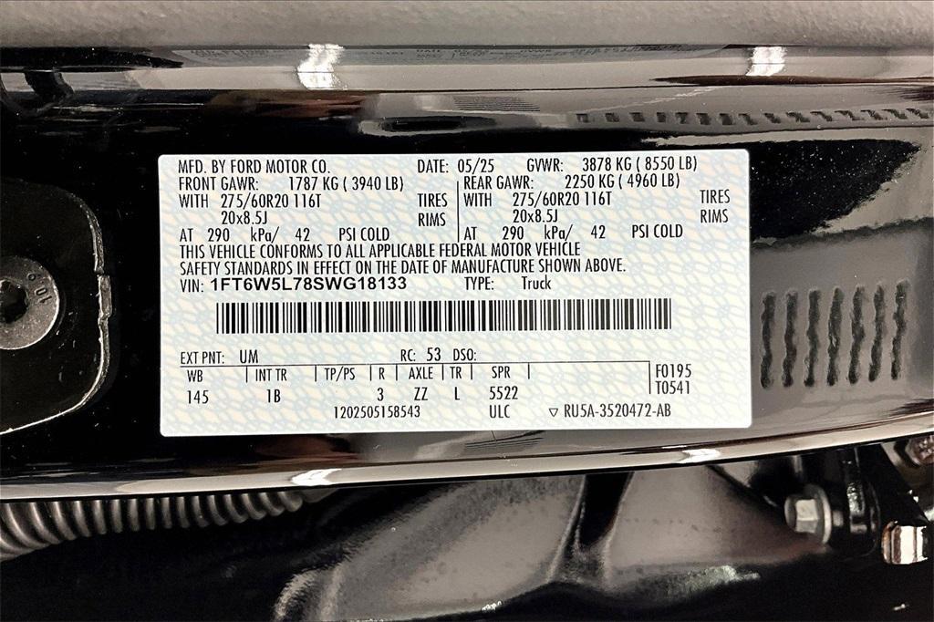 new 2025 Ford F-150 Lightning car, priced at $69,657